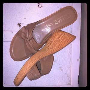 Italian Shoemaker wedge sandals